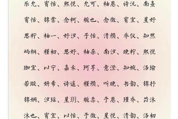 女孩洋气名字推荐，让你的宝贝与众不同