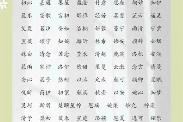 年出生宝宝起名建议：既有个性又具好运