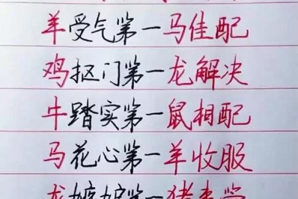 12生肖配对指南：解锁你的爱情密码