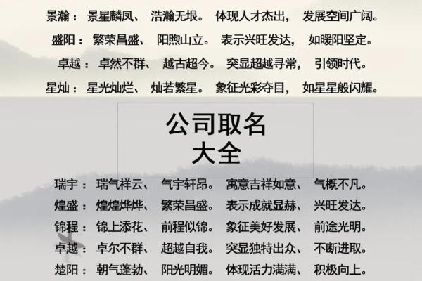 公司起名字的五大关键原则，助你打造独特品牌