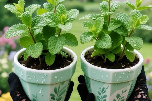 薄荷盆栽：绿意盎然，招财进宝的风水佳品