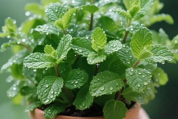 薄荷盆栽：绿意盎然，招财进宝的风水佳品