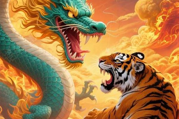 虎龙配对，力量与智慧的完美融合