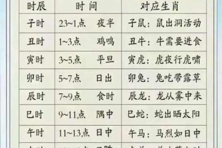 天干地支对应的生肖与运势解读