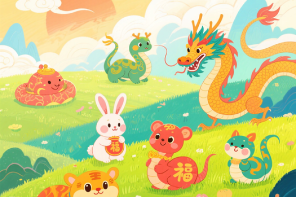 生肖轮转，月韵生肖情