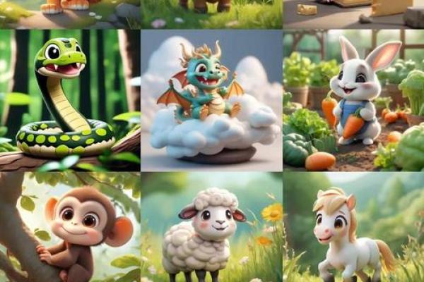 疯狂生肖闹新春：十二生肖的奇幻狂欢之旅