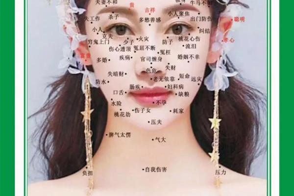 独特左颜，右痣点缀