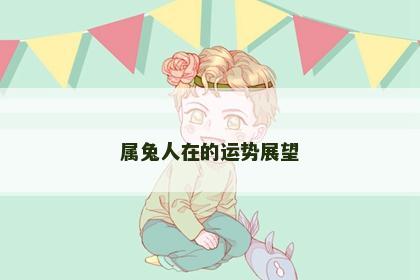 属兔人在的运势展望