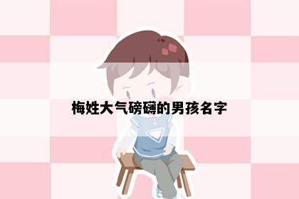 梅姓大气磅礴的男孩名字