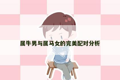 属牛男与属马女的完美配对分析