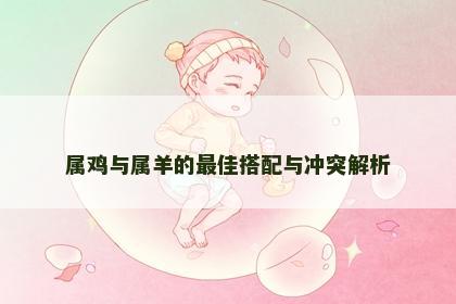 属鸡与属羊的最佳搭配与冲突解析