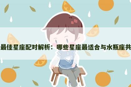 水瓶座最佳星座配对解析：哪些星座最适合与水瓶座共度一生