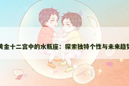 黄金十二宫中的水瓶座：探索独特个性与未来趋势