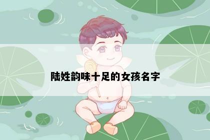 陆姓韵味十足的女孩名字