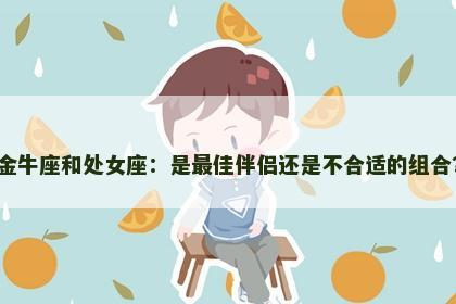 金牛座和处女座：是最佳伴侣还是不合适的组合？