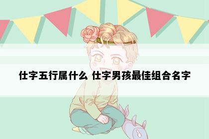 仕字五行属什么 仕字男孩最佳组合名字