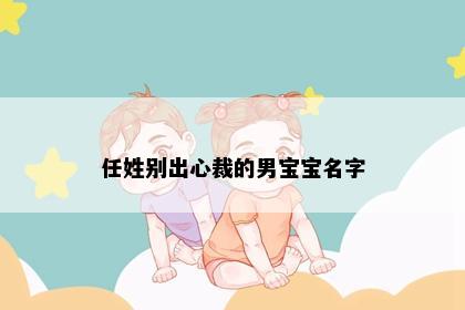 任姓别出心裁的男宝宝名字