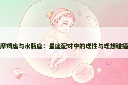 摩羯座与水瓶座：星座配对中的理性与理想碰撞