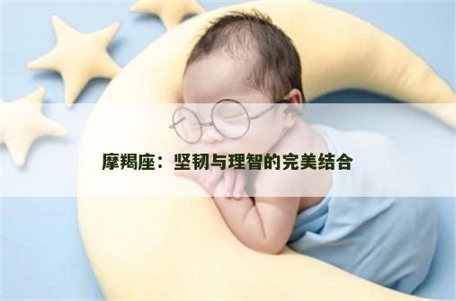 摩羯座:坚韧与理智的完美结合 摩羯座:坚韧与理智的完美结合