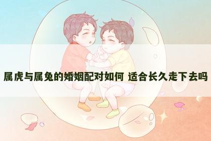 属虎与属兔的婚姻配对如何 适合长久走下去吗